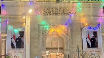 الأوقاف توضح ملابسات تعليق صورة الوزير على مسجد السيدة زينب عاجل