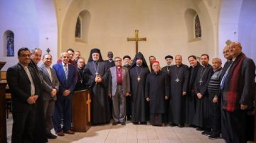 المطران شيحان والأنبا توماس يشاركان في اليوم الثالث من أسبوع الصلاة من أجل وحدة الكنائس 2026 المطران شيحان والأنبا توماس يشاركان في اليوم الثالث من أسبوع الصلاة من أجل وحدة الكنائس 2026