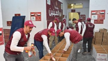 مؤسسة أبو العينين تكثف استعداداتها للقافلة 13 المتجهة لغزة تحت مظلة التحالف الوطني للعمل الأهلي والتنموي