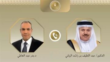 وزير الخارجية يبحث مع نظيره البحريني العلاقات السياسية والاقتصادية