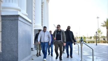 رئيس جهاز العلمين الجديدة يتفقد جاهزيه أرض المعارض ومركز المؤتمرات الدولي رئيس جهاز العلمين الجديدة يتفقد جاهزيه أرض المعارض ومركز المؤتمرات الدولي