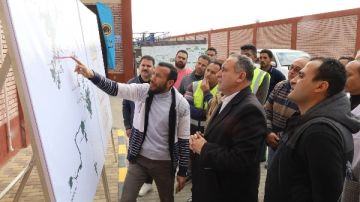 رئيس مياه الشرب بالغربية يراجع أعمال محطة معالجة صرف صحي نجريج الجديدة بمركز بسيون