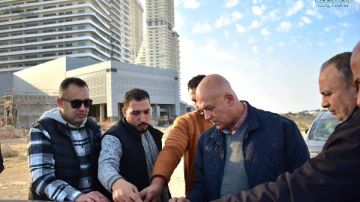 نائب رئيس قطاع المرافق يتفقد مشروعات البنية التحتية بالعلمين الجديدة.. صور