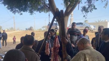 ضبط 3 أطنان لحوم غير صالحة للاستهلاك الآدمي خلال حملة رقابية بالمنيا