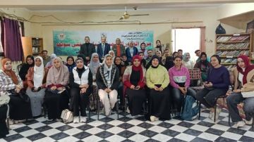 الشباب والرياضة ببني سويف تنظم ندوة توعوية عن مخاطر الهجرة غير الشرعية الشباب والرياضة ببني سويف تنظم ندوة توعوية عن مخاطر الهجرة غير الشرعية