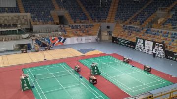 صالة نادي النادي تتزين لاستضافة بطولة مصر الدولية البارالمبية للريشة الطائرة صالة نادي النادي تتزين لاستضافة بطولة مصر الدولية البارالمبية للريشة الطائرة