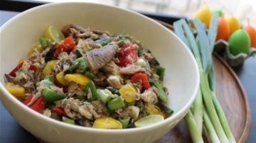 طريقة عمل سلطة رنجة بمذاق احترافي