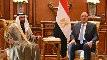 المستشار هشام بدوي خلال استقباله رئيس البرلمان العربي: حريصون على توطيد أسس التعاون الراسخ