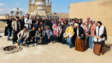 مؤسسة زاهي حواس تطلق جولتها الثانية بزيارة قلعة صلاح الدين الأيوبي مؤسسة زاهي حواس تطلق جولتها الثانية بزيارة قلعة صلاح الدين الأيوبي