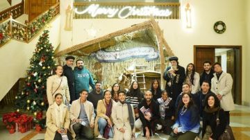 قداسة البابا تواضروس الثاني يستقبل وفودا كنسية من أستراليا وأمريكا بوادي النطرون