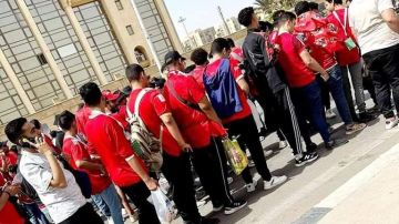 أتوبيسات لجمهور الأهلي لدعم الفريق أمام يانج افريكانز