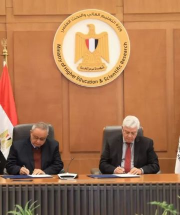 وزير التعليم العالي ومدير مكتبة الإسكندرية يوقعان بروتوكول تعاون لافتتاح سفارة المعرفة بمكتب مصر للعلاقات الثقافية والتعليمية ببرلين