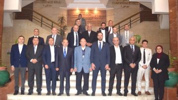 وفد اقتصادي سوري يزور غرفة القاهرة لبحث آفاق تعاون جديدة في قطاع مواد البناء