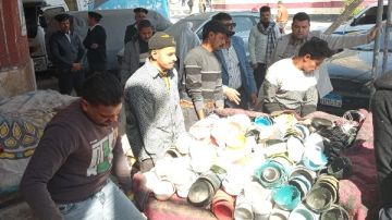 أسيوط.. حملة لإزالة الإشغالات والتعديات بميدان الشهيد أحمد جلال