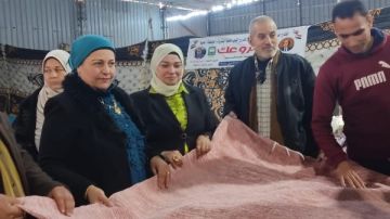 محافظ كفر الشيخ: افتتاح معرض مشروعك للحرف اليدوية والتراثية بقلين محافظ كفر الشيخ: افتتاح معرض مشروعك للحرف اليدوية والتراثية بقلين
