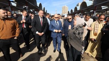 محافظ كفر الشيخ يتفقد موقف سيارات غرب سيدي سالم صور