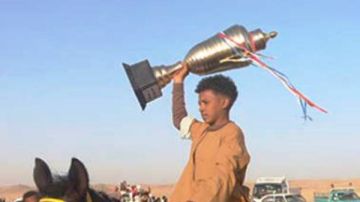 مرماح الخيول.. مهرجان وتراث شعبى أصيل بقرية الكوبانية فى أسوان شاهد