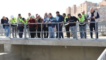 رئيس القابضة لمياه الشرب يتفقد مشروعات حياة كريمة بالفيوم