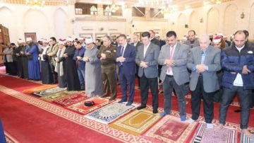 محافظ المنوفية يشهد الاحتفال السنوي بذكرى الإسراء والمعراج بمسجد الرؤوف الرحيم بشبين الكوم