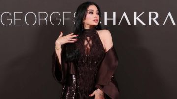 بالشبيكة الجرىء.. هيفاء وهبي فى أسبوع الموضة في باريس للأزياء2027