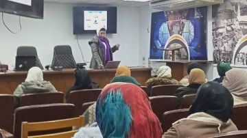 تدريب للصحة والسلامة المهنية بمكتبة مصر العامة بدمياط