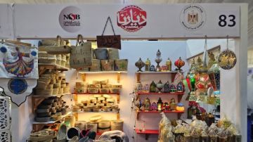  مصر بتتكلم حرفي التضامن تنظم معرض ديارنا للحرف اليدوية والتراثية بمركز سيتي ستارز التجاري بمدينة نصر