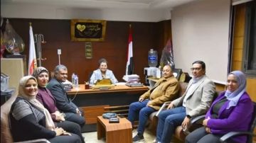 توجيهات عاجلة من نائب وزير الصحة خلال جولتها في المنيا لتحسين المؤشرات السكانية توجيهات عاجلة من نائب وزير الصحة خلال جولتها في المنيا لتحسين المؤشرات السكانية