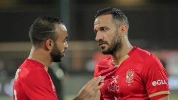 حبيبي الغالي.. أفشة يوجه رسالة لـ علي معلول في أحدث ظهور له حبيبي الغالي.. أفشة يوجه رسالة لـ علي معلول في أحدث ظهور له