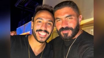 أخويا.. خالد سليم رفقة محمود كهربا في أحدث ظهور