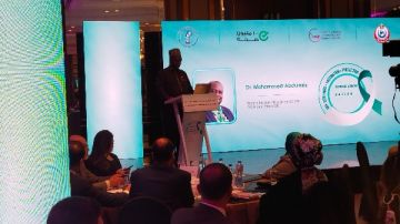 تجربة رائدة.. رئيس المراكز الأفريقية للأمراض يشيد بحملة 100 مليون صحة تجربة رائدة.. رئيس المراكز الأفريقية للأمراض يشيد بحملة 100 مليون صحة