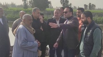 رئيس مياه الغربية: تحرك عاجل لاحتواء انهيار جزء من جسر مصرف كيتشنر بالمحلة رئيس مياه الغربية: تحرك عاجل لاحتواء انهيار جزء من جسر مصرف كيتشنر بالمحلة