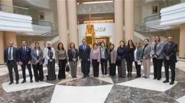 النيابة العامة تستقبل وفد الوكالة الكورية للتعاون الدولي وصندوق الأمم المتحدة للسكان