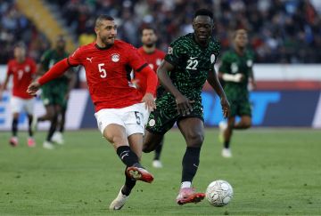 منتخب مصر يخسر من نيجيريا في مباراة تحديد المركز الثالث بكأس إفريقيا