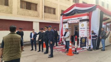 انتظام الخدمات الأمنية بمحيط لجان27 دائرة ملغاة بـ انتخابات النواب