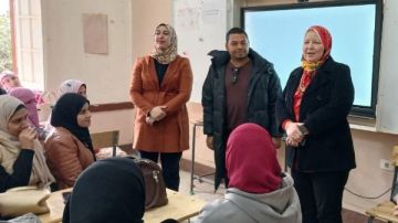 ختام البرنامج التدريبي لتأهيل المعلمين الجدد في بني سويف