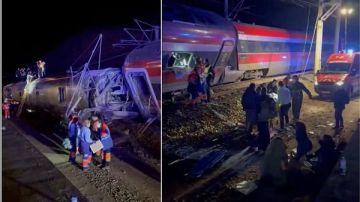 مصرع 39 وإصابة 75 إثر حادث تصادم قطارين في إسبانيا