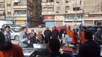 استمرار التشغيل التجريبي للمعرض الدائم للسلع الغذائية بشارع عبد السلام عارف بالدقهلية