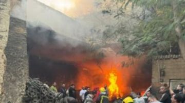 فاجعة في بني سويف.. حريق يلتهم منزلا بقرية نزلة البرقي وينهي حياة أم وطفلتيها