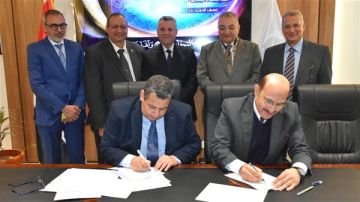 جامعة مدينة السادات توقع مشروع بحثي دولي لتحسين الموارد المائية بالذكاء الاصطناعي