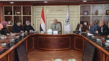 السكرتير العام لبني سويف يواصل عقد الاجتماع الدوري لمتابعة مستجدات وسير العمل بمنظومة التصالح