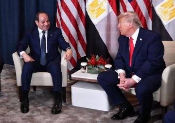 ترامب يمازح الرئيس المصري بسبب لغته الإنجليزية