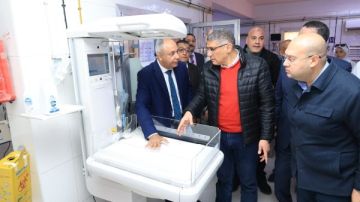 محافظ الجيزة يفتتح توسعات قسم الرعاية المركزة بمستشفى الحوامدية