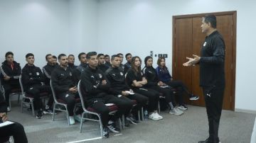 ورشة عمل للحكام استعدادا لبطولة شمال أفريقيا لكرة القدم للمدارس