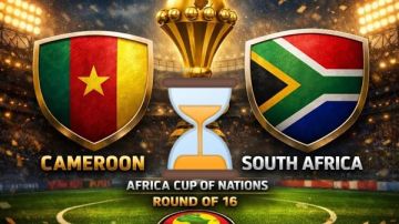 مباراة جنوب إفريقيا ضد الكاميرون بث مباشر قناة الجزائرية الأرضية الأولى