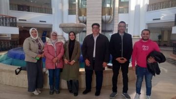 وفد من ممثلي صحة مطروح يشارك في البرنامج التدريبي المتخصص وفد من ممثلي صحة مطروح يشارك في البرنامج التدريبي المتخصص