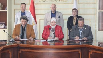 بروتوكول ثلاثي للتأمين الصحي على طلاب مدارس بني سويف تفاصيل مهمة