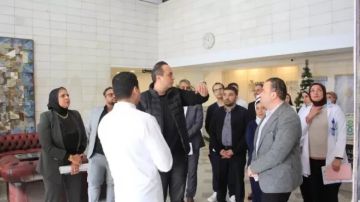 رئيس هيئة الرعاية الصحية يجري جولة تفقدية بمحافظة جنوب سيناء