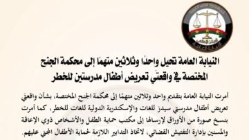 إهمال جسيم.. النيابة تكشف الاتهامات في واقعتي مدرستي سيدز والإسكندرية الدولية للغات