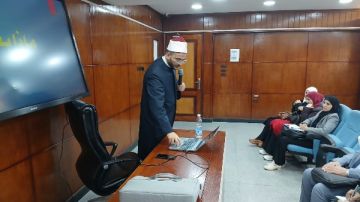 الإفتاء تعقد دورة تدريبية لرفع كفاءة المأذونين حول المبادئ الإفتائية في الطلاق الإفتاء تعقد دورة تدريبية لرفع كفاءة المأذونين حول المبادئ الإفتائية في الطلاق