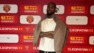 فريدي مايكل مهاجم زيسكو الزامبي أول صفقات سيراميكا كليوباترا الشتوية